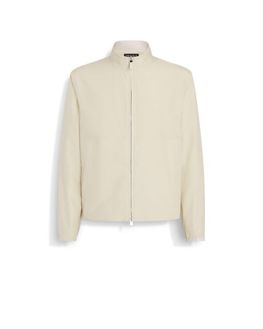 Blouson En Soie Zegna pour homme en coloris White