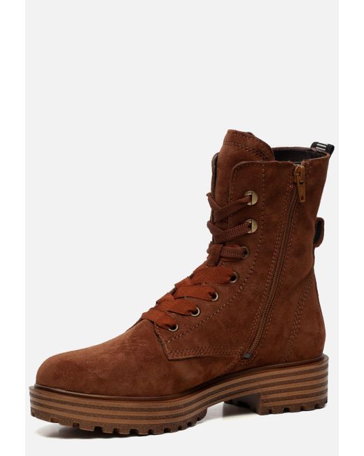 Tamaris Veterboots Cognac in het Bruin - Lyst