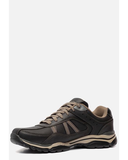 Skechers Delson Brewton 65509 Vrijetijdsschoenen Heren Tan EU 46 kopen?  Vergelijk bij Bigshopper