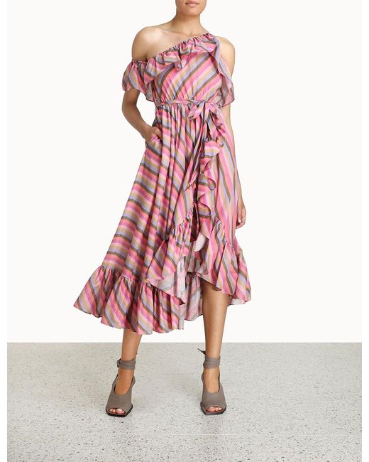 frill on a dress