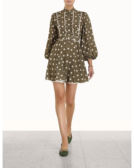 zimmermann spot dress