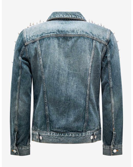 Givenchy Blue Vintage Denim Jacket With 
