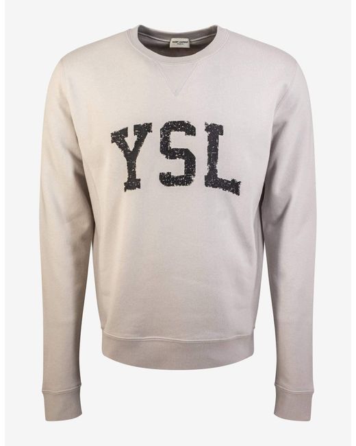 ysl logo sweatshirt