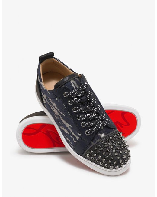 louboutin camo sneakers