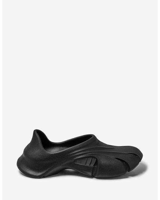 Balenciaga Rubber Black Mold Closed Sandals for Men | Lyst