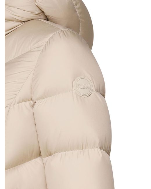 Colmar Natural Long Puffed Jacket With Hood