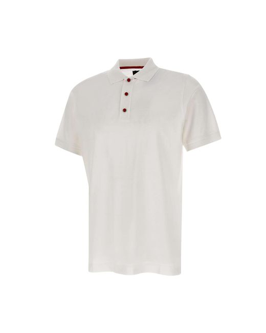 Kiton Weißes Poloshirt Aus Ultrafeiner Baumwolle Für Herren in White für Herren
