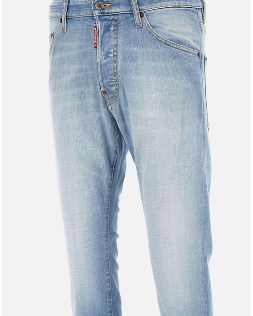 DSquared² Cool Guy Jean – Slim-Fit-Jeans Aus Hellblauer Baumwolle in Blue für Herren