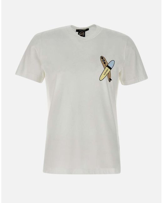 Colmar Frida Baumwoll-T-Shirt in White für Herren