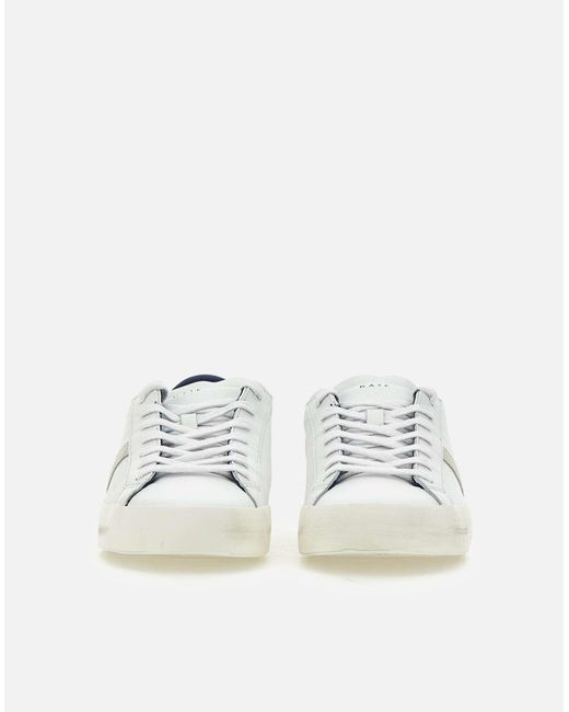 Date Hill Low Weiße Ledersneaker in White für Herren