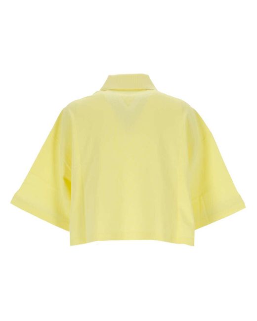 Bottega Veneta Yellow T-Shirts And Polos