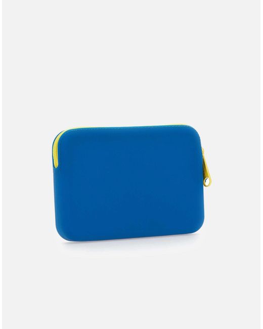 Sundek Blue Gummi-Mini-Clutch