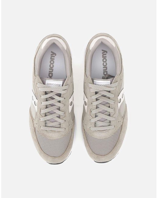 Saucony Eclipse Grau Sneakers in White für Herren