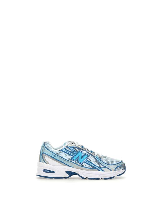 New Balance Blue 740 Weiße Und Blaue Turnschuhe