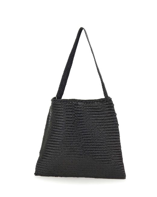 Dragon Diffusion Black Ars Tote Schwarze Kalbsleder Schultertasche