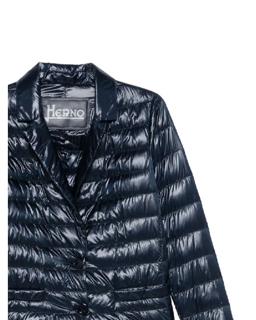 Herno Blue Gefüttertes Sakko