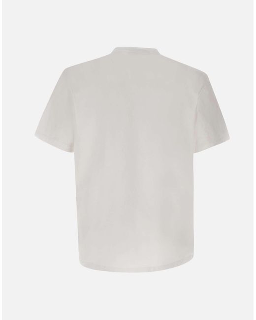 DSquared² Regular Fit T-Shirt Aus Baumwolle – Weiß in White für Herren