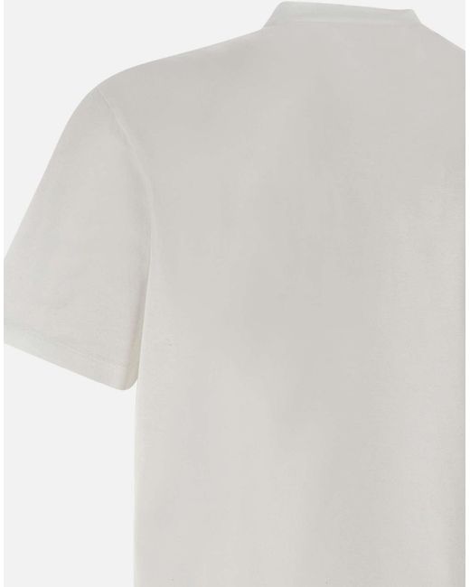 DSquared² Regular Fit T-Shirt Aus Baumwolle – Weiß in White für Herren