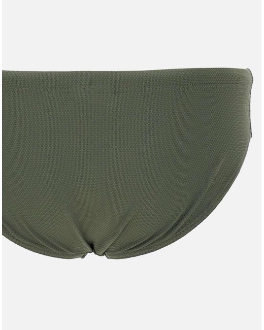 Emporio Armani Grüner Slip-Beachwear-Badeanzug in Green für Herren