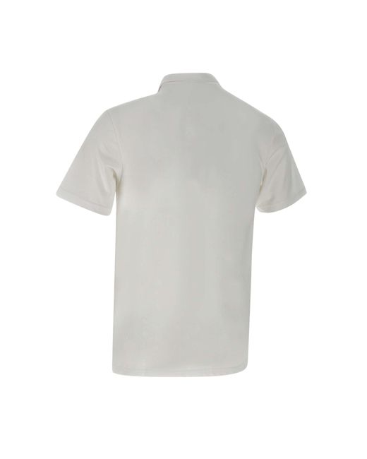 Colmar Technische Weiße Piqué-Poloshirt in Gray für Herren