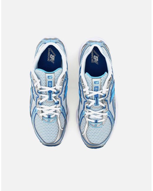 New Balance Blue 740 Weiße Und Blaue Turnschuhe