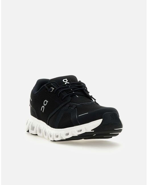 On Shoes Cloud6 Schwarze Sneakers in White für Herren