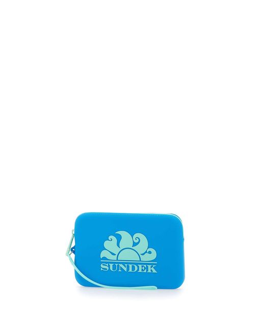 Sundek Blue Türkisgrüne Gummi-Minikupplung