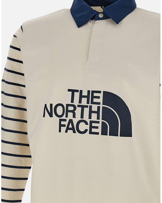The North Face Tnf Easy Rugby Baumwoll-Poloshirt in White für Herren