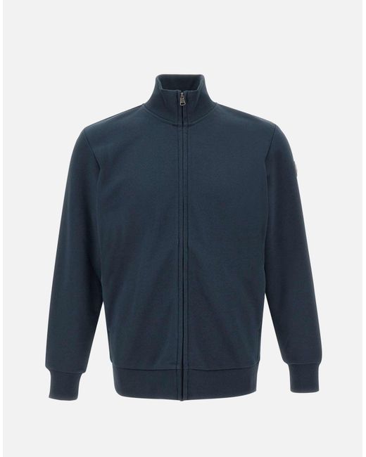 Colmar Blaues Connective-Sweatshirt Aus Baumwolle Mit Reißverschluss in Blue für Herren