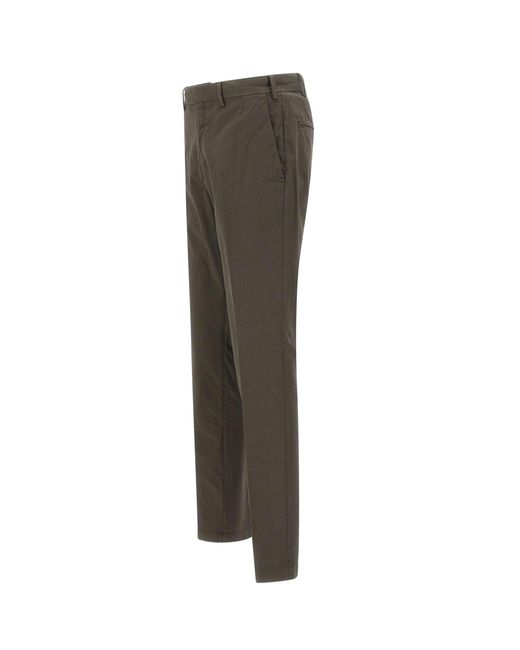 Devore Braune Baumwollseidenhose in Gray für Herren