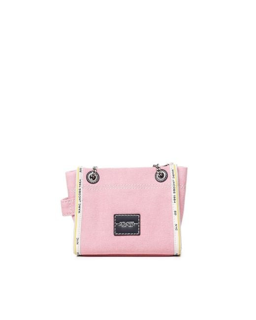 Marc Jacobs Pink Ribbon Logo Shoulder Bag