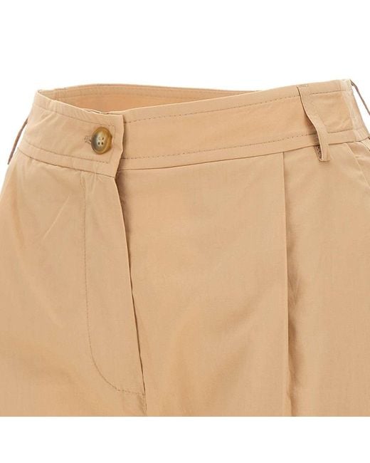 Kaos Natural Baumwoll-Cargo-Shorts Für Frauen
