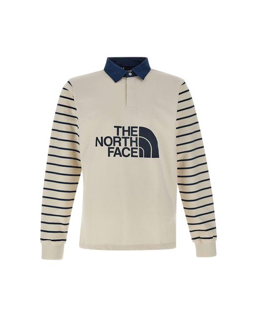 The North Face Tnf Easy Rugby Baumwoll-Poloshirt in White für Herren