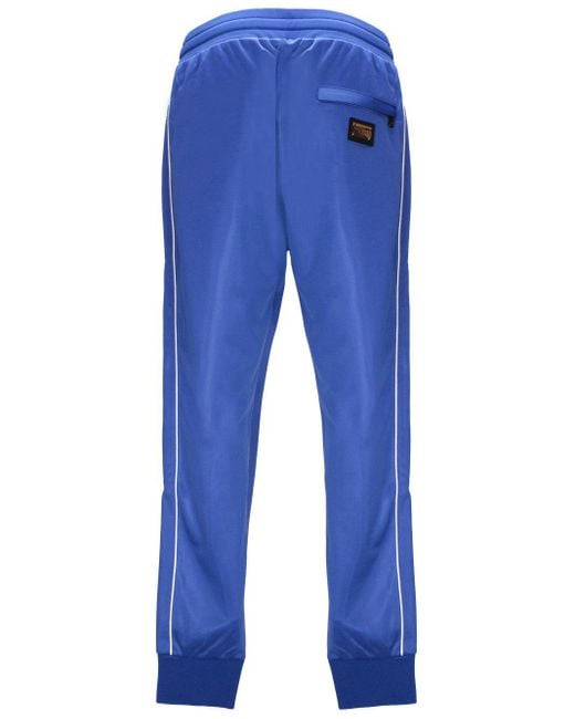 Dolce & Gabbana Blue Trousers for men