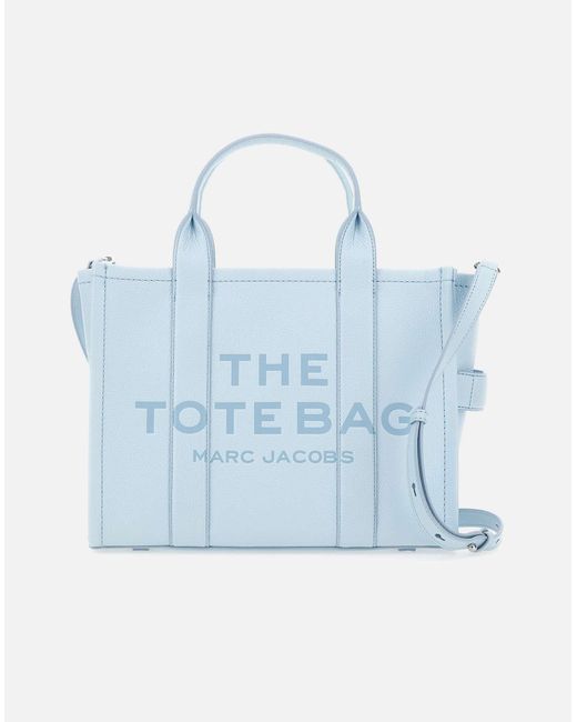 Marc Jacobs Blue Die Tote Medium Lederhandtasche