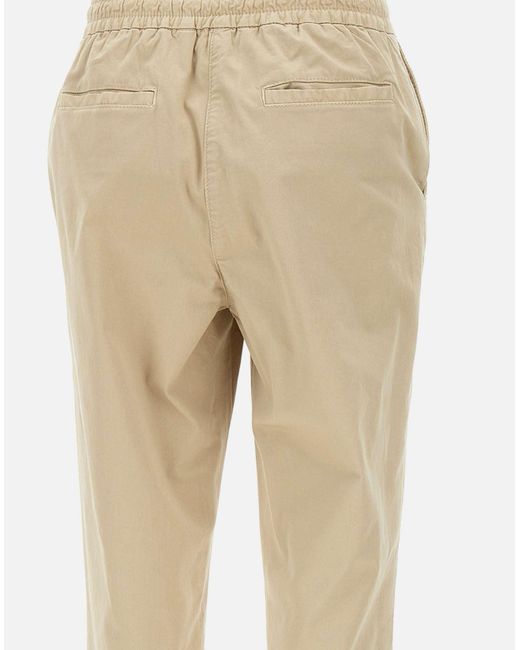 Eleventy Natural Stretch Baumwollhose