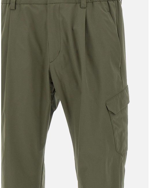 Herno Militärgrüne Funktionale Cargo-Hosen in Green für Herren