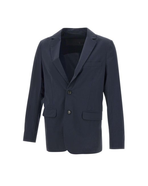 Rrd Blauer Terzilight-Blazer Mit Revers in Blue für Herren
