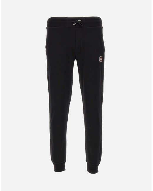 Colmar Schwarze Jogginghose Aus Baumwollmischung Von Connective in Blue für Herren