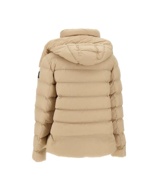 Dekker Natural Down Jacket With Removable Hood