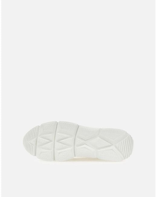 COPENHAGEN White Weiße Cph46-Sneaker Aus Leder Mit Logo