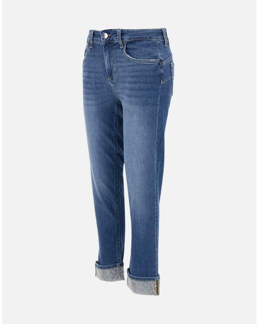 Liu Jo Blue Monroe Skinny Fit Denim-Jeans