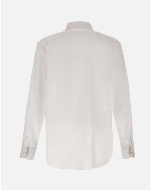 Paul & Shark Weißes Button-Down-Hemd Aus Baumwolle in White für Herren