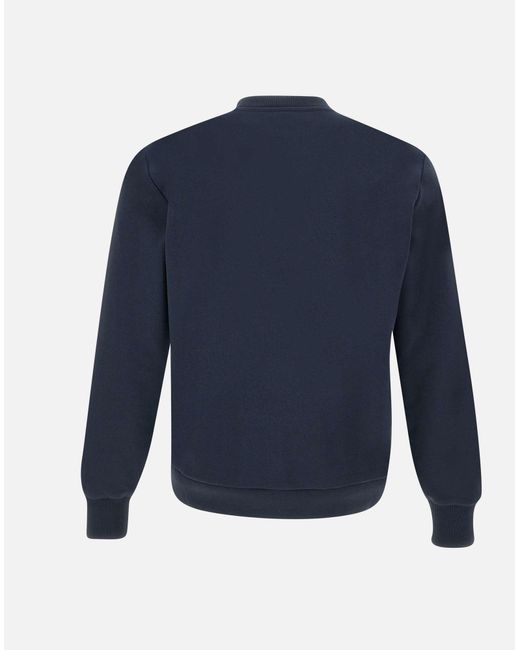 Colmar Blaues Connective-Sweatshirt Aus Baumwolle in Blue für Herren