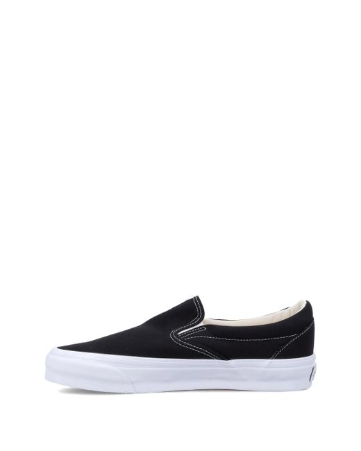 Vans Premium 98 Schwarzer Canvas-Slip-On in Black für Herren