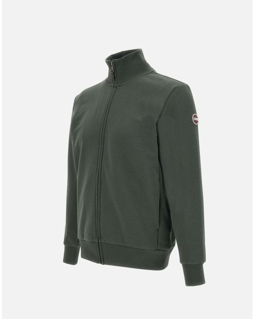 Colmar Connective Baumwoll-Sweatshirt Mit Reißverschluss Und Taschen in Green für Herren