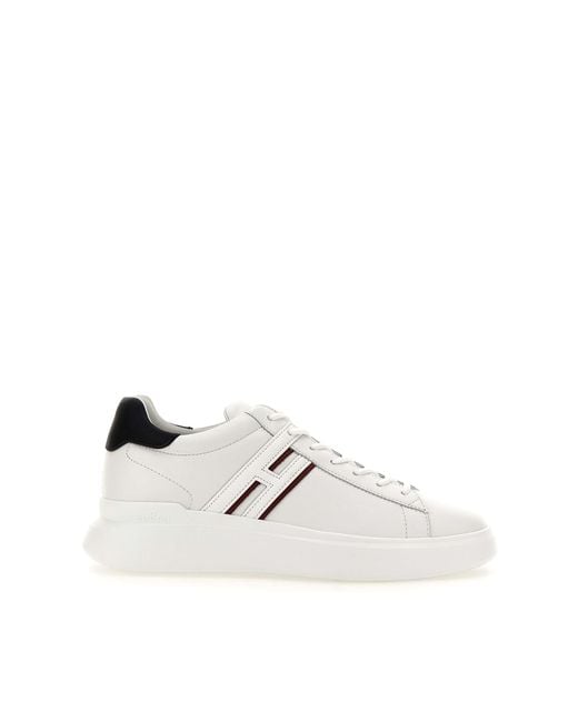 Hogan H580 Herren-Sneaker Aus Weißem Leder in White für Herren
