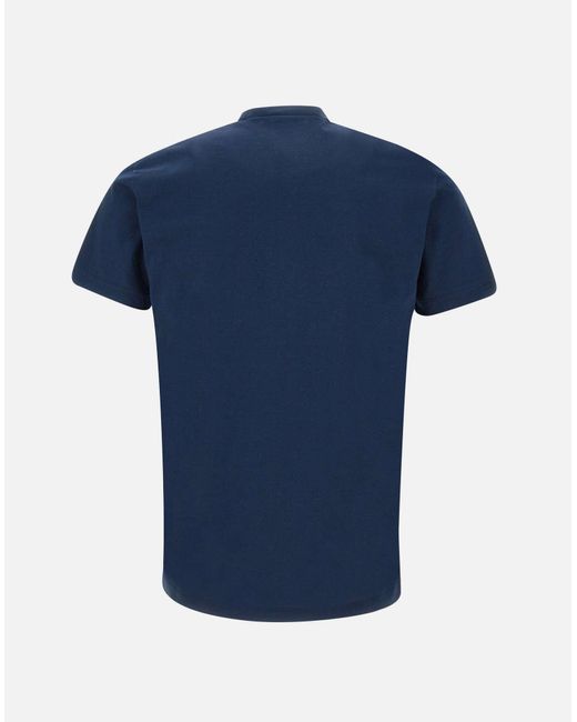 DSquared² Cool Fit Tee Baumwoll-T-Shirt Mit Maxi-Print in Blue für Herren