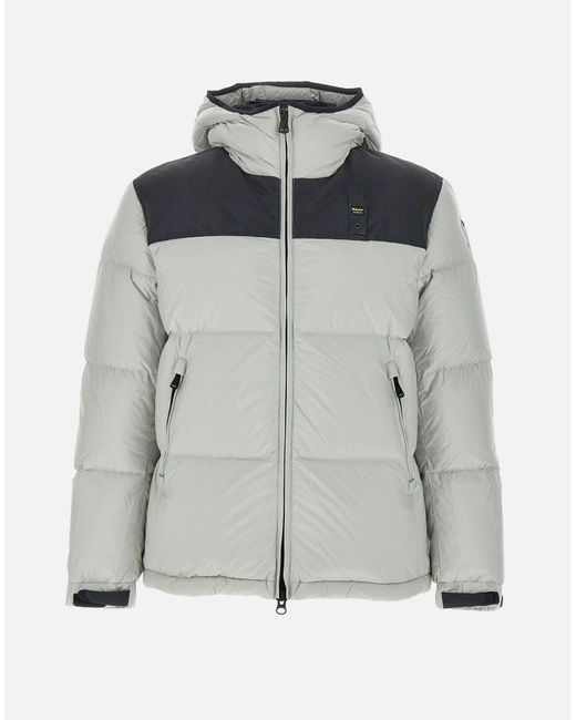 Blauer Gray Bernard Ice Color Down Jacket for men