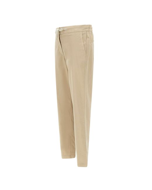 Eleventy Natural Stretch Baumwollhose